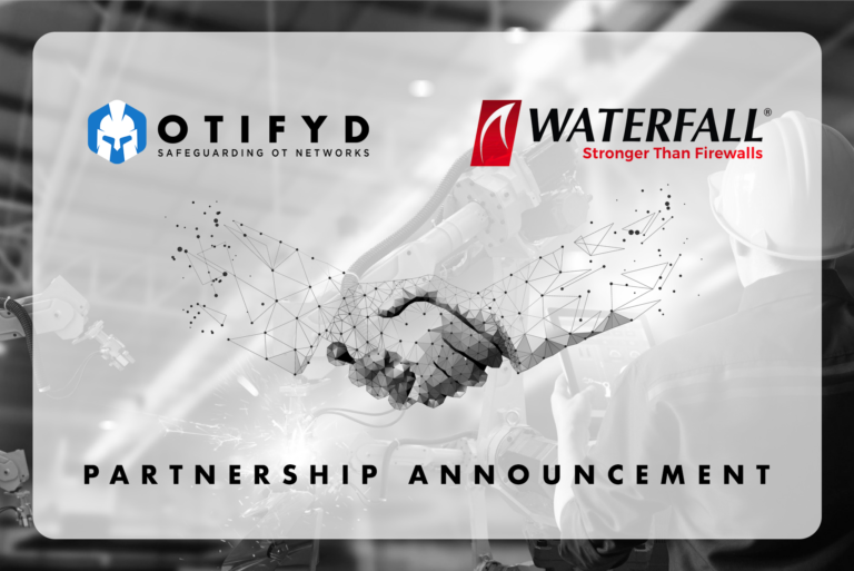 Partnership Announcement Website OTIFYD Waterfall security Partnership Announcement